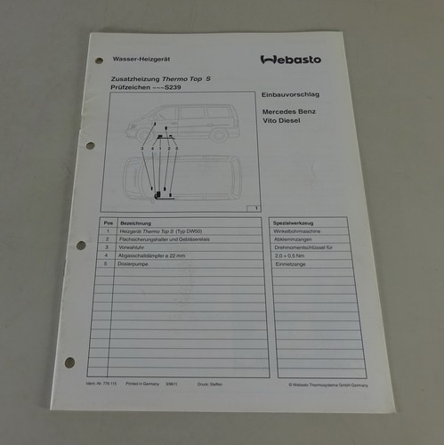 Einbauanleitung webasto - einbauanleitung,