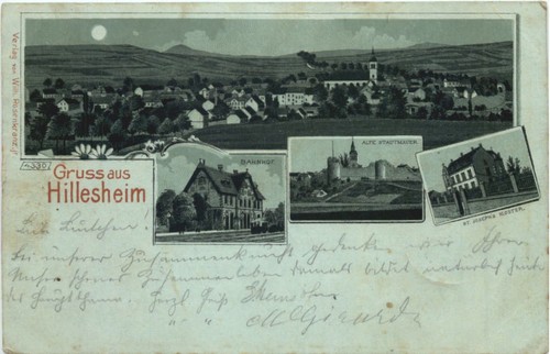 Gruss aus hillesheim - gruss, eifel