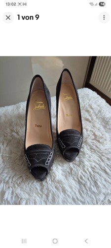 Christian louboutin peep toe - christian,