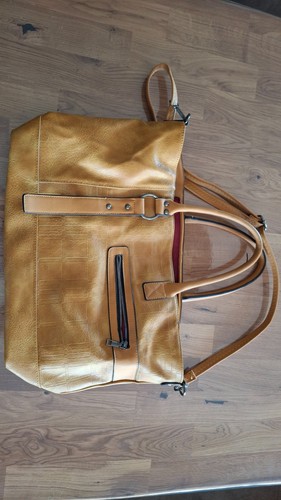 Handtasche curry gelb