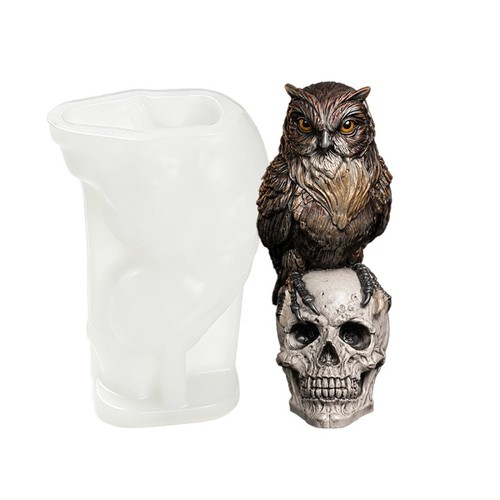 Kerzenform silikonform - 3d,