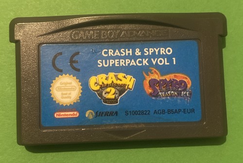 Gba crash spyro - &,