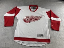 Vintage Detroit Red Wings Reebok Eishockey NHL Trikot Shirt Größe Small/Medium