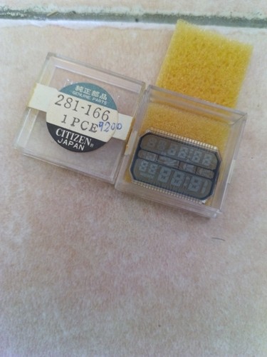 Vintage lcd digitaluhr citizen - digitaluhr,