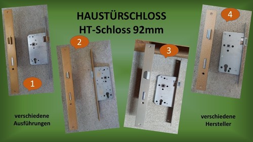 Haustürschloss 92mm dorn - haustürschloss,