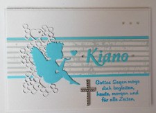 Karte zur Taufe, Junge, mit