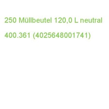 Müllbeutel 120,0 L Blau 39,0