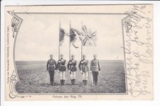 KOLONIEN , CHINA , KIAUTSCHAU , FARBEN DES REGIMENT 76 , BOXER - AUFSTAND , 1904