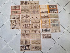 38 Antike STEREOSKOP KARTEN SAMMLUNG