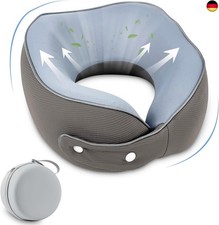 Nappy Reisekissen, Nackenkissen Flugzeug, 100% Memory Foam, Travel Pillow,