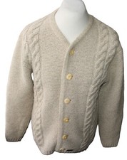 NOCKSTEIN strick zopf trachten herren walk jacke oktoberfest wiesn eher Gr. M