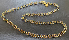 Schöne Purelei Gliederkette, goldfarben - bis 52 cm / Neuwertig