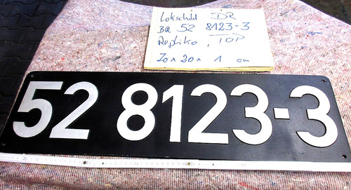 Lokschild deutsche reichsbahn - lokschild,