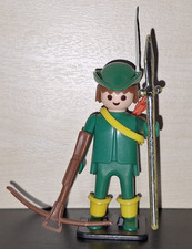 Playmobil wie 3337 Robin Hood alter Kopf Armbrust Ritter Knappe Klicky Burg