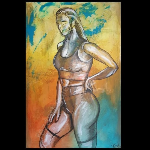 Kräftige dicke frau fitness - kräftige,