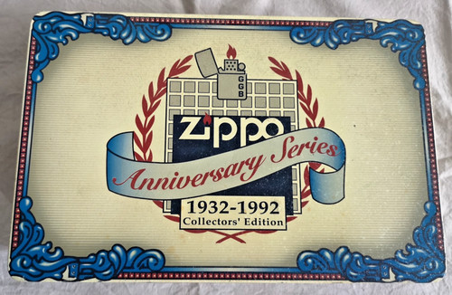Zippo anniversary series - "anniversary, "