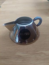 Alessi Inox 18/10 Michael Graves Milch Sahne Kännchen Edelstahl rostfrei blau