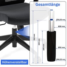 Bürostuhl Gasfeder
