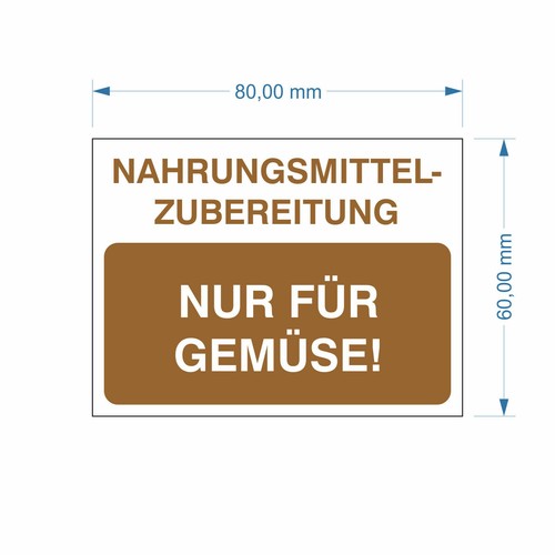 Küche hygiene aufkleber - hygiene,