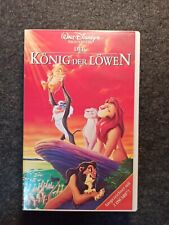 Walt Disney - König der Löwen - Meisterwerk Edition (VHS) sehr guter Zustand !