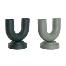Vase Home ESPRIT grün