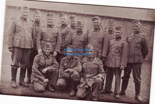 Foto gruppenfoto wehrmacht - gruppenfoto,