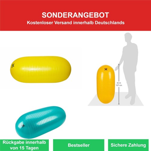 Cando gymnastikrolle pill ball - gymnastikrolle,