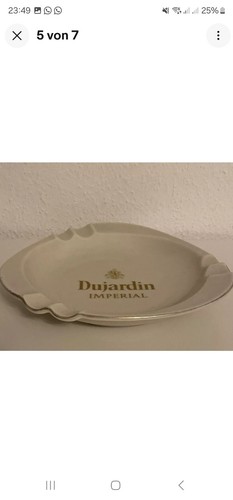 Aschenbecher werbung dujardin - werbung,
