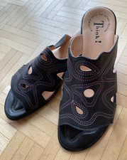THINK! ★ NEU Sandale Gr. 42 Sandalette Pantolette Damen Schuhe