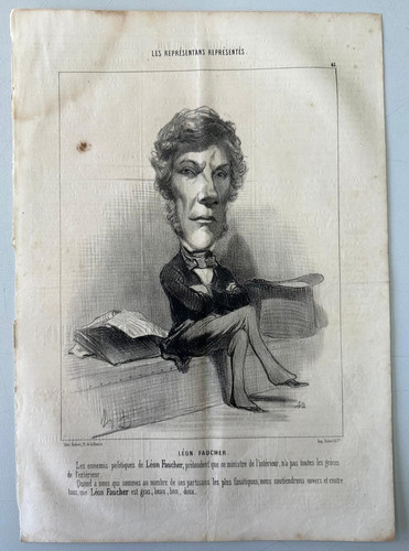 Daumier lithographie - daumier,