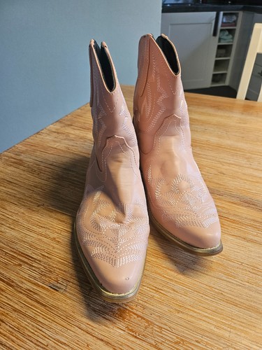 Wide fit western stiefelette - wide,