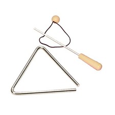 Triangel 8mm Tonstahl mit Schlägel Musikinstrument