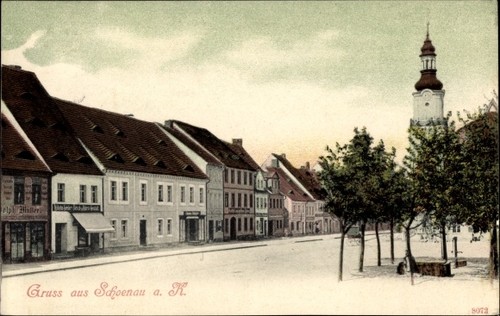 świerzawa schönau der - ak,