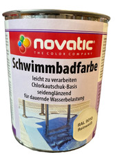 Schwimmbadfarbe Poolfarbe