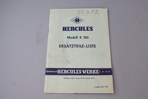 Orig hercules modell 100 - hercules,