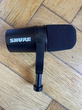 Shure MV7X XLR Podcast Mikrofon - Schwarz, WIE NEU 
