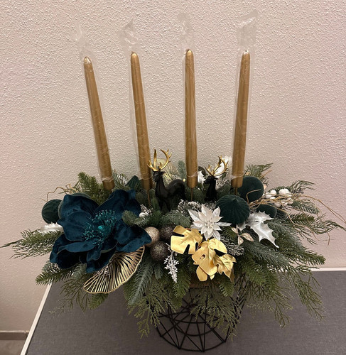 Adventsgesteck
