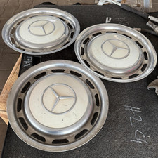 Mercedes W108 W114 W115 W116 W123 Rad Kappe Kappen 14 Zoll Classic Weiß Code 737