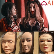 Realistic Silicone Female Mask
