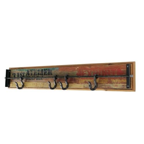 Hakenleiste garderobe holz - garderobe,