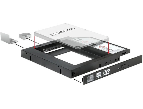 Delock einbaurahmen slim - einbaurahmen,