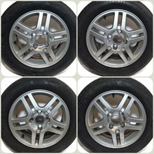 Ford Focus / Fusion Original Alu-Felgen LK 4x108 ET52,5 Sommer-Reifen 195/60 R15