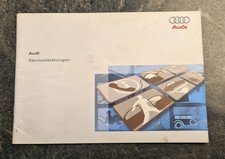 Audi Serviceleistungen Heft Bedienungsanleitung Audi A4 B7 8E Avant  25456258301