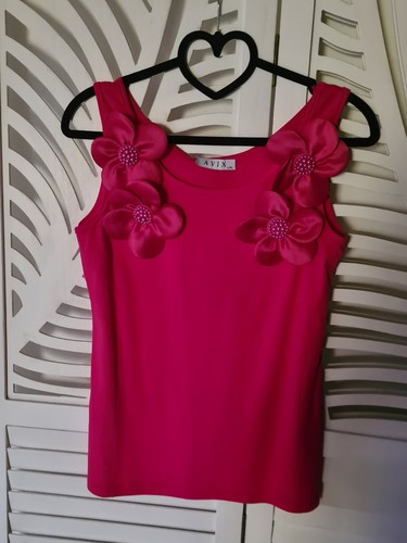 Eleganter fuchsiafarbener top - eleganter,