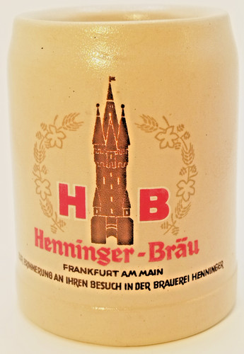 Vintage bierkrug steingut - vintage,