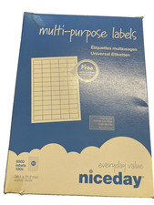 Universaletiketten Weiß 38,1 x 21,2 mm 100 Blatt 6500 Labels