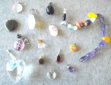 14 Teile Glasschmuck Konvolut