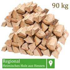 (0,97€/1kg) Brennholz Kaminholz Holz Eiche 90kg Ofen Kamin Kaminofen Grill 25cm 
