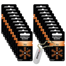 Duracell Größe 312 Hör Hilfe Batterien PR41,P312 (120 Pack) +Batterie