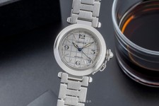 Cartier pasha edelstahl - cartier,